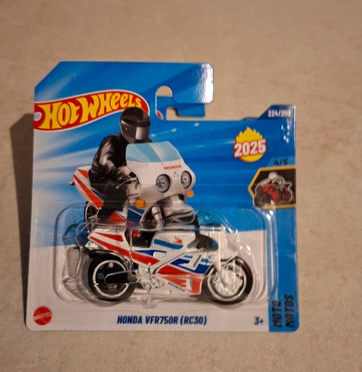Hot Wheels Honda VFR750R (RC30) Moto, Hobby en Vrije tijd, Modelauto's | Overige schalen, Nieuw, Overige typen, Ophalen of Verzenden