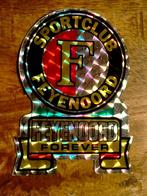 Sportclub Feyenoord Forever vintage logo glitter sticker, Verzamelen, Gebruikt, Ophalen of Verzenden