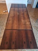 Restauratieproject vintage teak eettafel, Huis en Inrichting, Ophalen, Gebruikt, 100 tot 150 cm, Teakhout