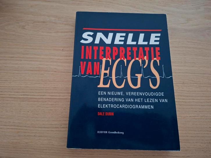 D. Dubin - Snelle interpretatie van ECG's, Boeken, Studieboeken en Cursussen, Gelezen, Alpha, Ophalen of Verzenden