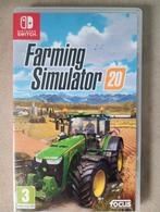 Farming Simulator 20 voor Nintendo switch, Verzenden, 1 speler, Zo goed als nieuw, Vanaf 3 jaar