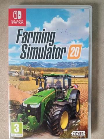 Farming Simulator 20 voor Nintendo switch  beschikbaar voor biedingen
