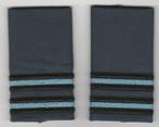 Set rang Kapitein KLu, Kon Luchtmacht (grijsblauw), Verzamelen, Militaria | Algemeen, Ophalen of Verzenden, Luchtmacht, Nederland