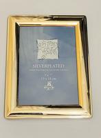 Zilver platen fotolijst 13x18cm, Ophalen of Verzenden, Zo goed als nieuw