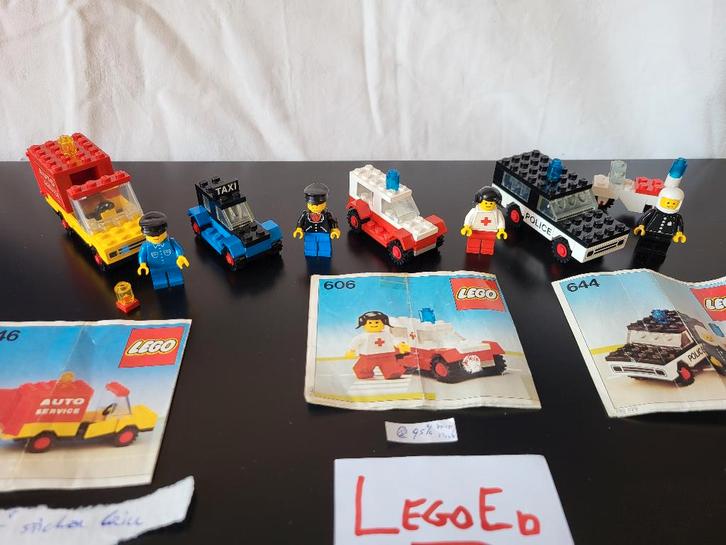 Lego 600-serie - Diverse setjes - Classic Town, Kinderen en Baby's, Speelgoed | Playmobil, Zo goed als nieuw, Complete set, Ophalen of Verzenden