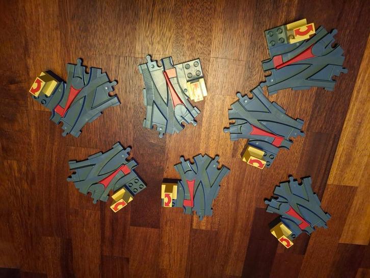 Duplo trein wissels, Kinderen en Baby's, Speelgoed | Duplo en Lego, Gebruikt, Duplo, Ophalen of Verzenden