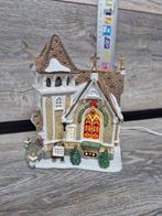 Lemax river church verlicht originele doos kerstdorp kerst, Ophalen of Verzenden, Zo goed als nieuw