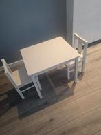 Ikea setje met 2 stoeltjes, Kinderen en Baby's, Tafel(s) en Stoel(en), Zo goed als nieuw, Ophalen