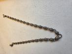 Zilveren. VICTORIAANSE HORLOGE KETTING, Sieraden, Tassen en Uiterlijk, Kettingen, Ophalen of Verzenden, Zo goed als nieuw, Zilver