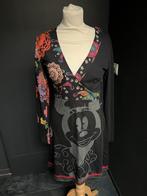 Zwarte dames jurk mickey / disney DESIGUAL maat M, Maat 38/40 (M), Zwart, Ophalen of Verzenden, Zo goed als nieuw