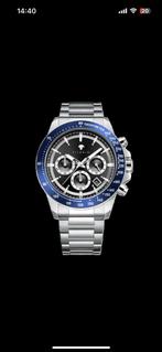 Titanio Tiberius 24S Herenhorloge - Incl. Colosseum Box!, Sieraden, Tassen en Uiterlijk, Horloges | Heren, Overige merken, Staal