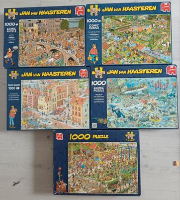 Diverse Jan van Haasteren puzzels vanaf € 9,75. beschikbaar voor biedingen