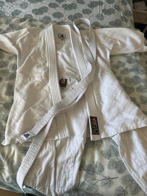 Matsuru Aikido/Judo Pak, Sport en Fitness, Vechtsporten en Zelfverdediging, Gebruikt, Aikido, Vechtsportpak, Maat S, Ophalen of Verzenden