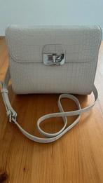 Genuine Leather bag Beige Eleganzza, Handtas, Beige, Ophalen of Verzenden, Zo goed als nieuw