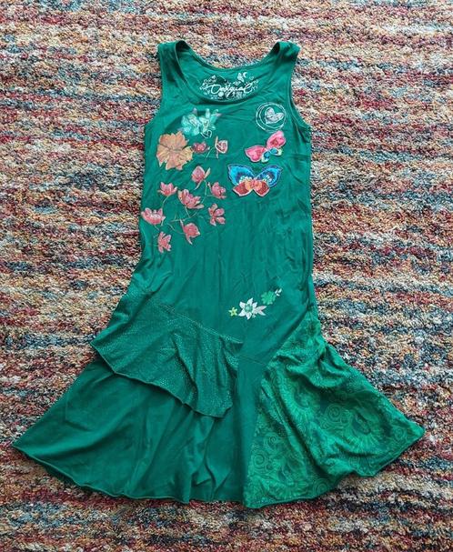 Vrolijke zomerjurkje van Desigual maat 164, Kinderen en Baby's, Kinderkleding | Maat 164, Zo goed als nieuw, Meisje, Jurk of Rok