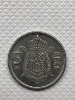 5 peseta PTAS 1975 Juan Carlos Rey de Espana, Postzegels en Munten, Munten | Europa | Niet-Euromunten, Ophalen of Verzenden, Losse munt