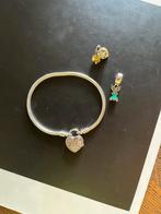 Pandora disney armband en bedels, Sieraden, Tassen en Uiterlijk, Bedels, Pandora, Ophalen of Verzenden, Zo goed als nieuw, 4 bedels of meer