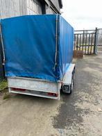 Nette aanhanger met huif te koop 250 bij 120 cm, Ophalen of Verzenden, Gebruikt