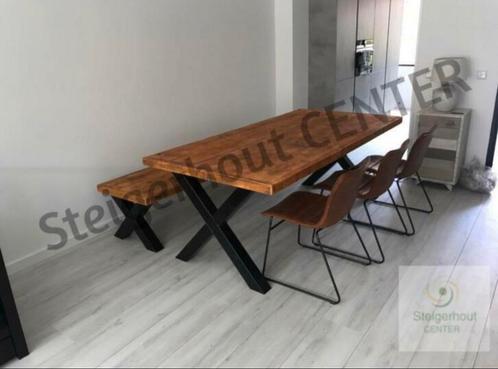 Industrieel Eettafel Bureau Vergadertafel Eetkamertafel, Huis en Inrichting, Tafels | Eettafels, Nieuw, 200 cm of meer, Vijf personen of meer