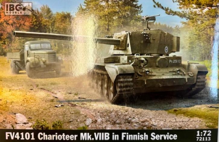 Coelianmodels, IBG 72113, FV4101 Charioteer, 1/72, € 19,99, Hobby en Vrije tijd, Modelbouw | Auto's en Voertuigen, Nieuw, Tank