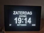 Dementieklok, Ophalen of Verzenden, Zo goed als nieuw
