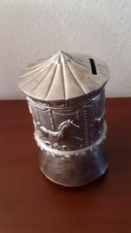 Spaarpotje draaimolen met muziekdoos, Antiek en Kunst, Antiek | Speelgoed, Ophalen of Verzenden