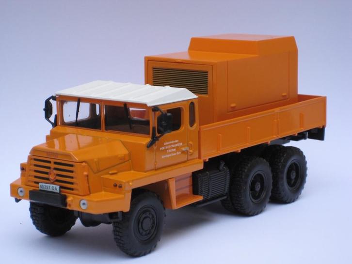Berliet GBC 8MT bakwagen met meetapparatuur RWS Altaya 1:43, Hobby en Vrije tijd, Modelauto's | 1:43, Nieuw, Bus of Vrachtwagen