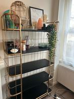 Mooie Houten Kast met Gouden Afwerking, Ophalen, Zo goed als nieuw