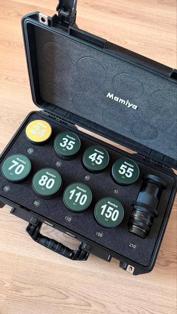  Mamiya Sekor C Cine-Mod Vintage Lens Set beschikbaar voor biedingen