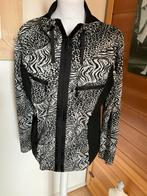 Setter Jasje Zwart/Wit Maat 44, Ophalen of Verzenden, Zo goed als nieuw, Maat 42/44 (L), Zwart