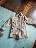 Vintage Label-Peaux Suède Jas, Beige, Label-Peaux, Ophalen of Verzenden, Maat 36 (S)