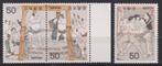 Japan 1978 Schilderij in strip Worstelaars, Ophalen of Verzenden, Postfris, Overige thema's