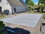 Zwembad afdekking met doorvalbeveiliging en bladernet 8,5x5m, Tuin en Terras, Zwembad-toebehoren, Ophalen, Nieuw