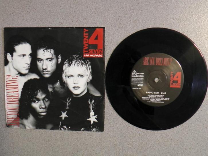 Twenty 4 seven - Are you dreaming VINYL SINGLE, Cd's en Dvd's, Vinyl Singles, Gebruikt, Single, Pop, 7 inch, Ophalen of Verzenden
