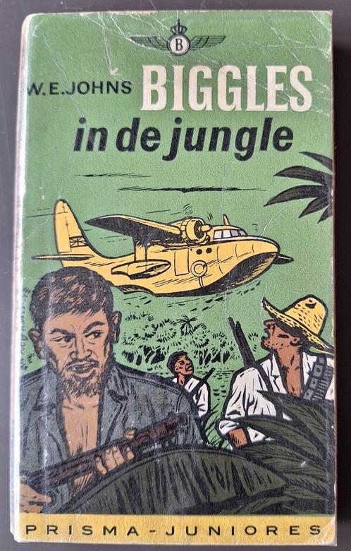Biggles in de jungle - W.E. Johns, Boeken, Avontuur en Actie, Gelezen, Ophalen of Verzenden