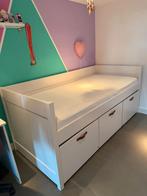 Cool Kids Bed met Lades - 90x97x207 cm, Ophalen, 180 cm of meer, 85 tot 100 cm, Matras