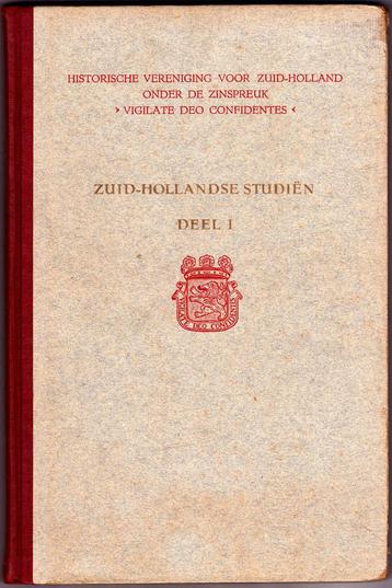 Zuid-Hollandse Studiën deel 1 en 2 beschikbaar voor biedingen