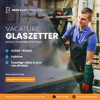 Glaszetter, 33 - 40 uur, LBO / VMBO, Vanaf 1 jaar, Freelance of Uitzendbasis