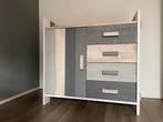 Houten commode & ledikant, Ophalen, Gebruikt, 50 tot 70 cm, 100 cm of meer