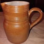 Vintage maat 10 Frans gres du Berry (steengoed) kannetje,, Antiek en Kunst, Antiek | Keramiek en Aardewerk, Ophalen of Verzenden