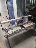 CARAT tegelzaagmachine tot 120cm tegels (carat p-3512), Doe-het-zelf en Verbouw, Gereedschap | Zaagmachines, Ophalen, Gebruikt