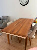 Eettafel, Huis en Inrichting, Tafels | Eettafels, Ophalen, 50 tot 100 cm, Zo goed als nieuw, Vijf personen of meer