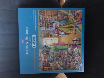 Gibsons beads en buttons 1000 stukjes beschikbaar voor biedingen