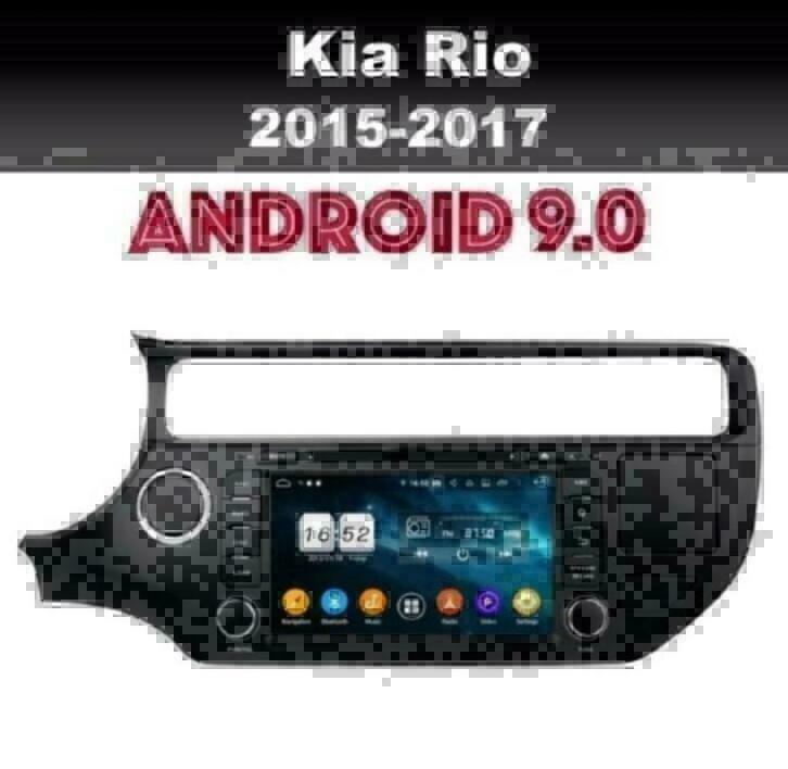 Kia Rio vanaf 2015 radio navigatie android 9.0 wifi dab+ 32g, Auto diversen, Autoradio's, Nieuw, Ophalen of Verzenden