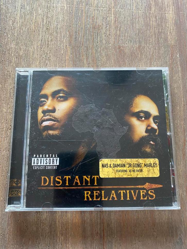 Nas & Damian Marley - Distant Relatives, Cd's en Dvd's, Cd's | Hiphop en Rap, Gebruikt, 2000 tot heden, Ophalen of Verzenden