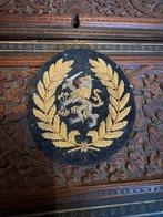 PET Embleem KNIL Officier, Verzenden, Landmacht, Azië, Embleem of Badge