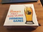 The world's most ridicilous Drinking games. nieuw in folie, Hobby en Vrije tijd, Gezelschapsspellen | Overige, Ophalen of Verzenden