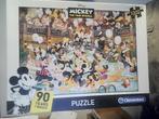 disney puzzle 90 years 0f magic mickey the true -, Ophalen of Verzenden, 500 t/m 1500 stukjes, Zo goed als nieuw, Legpuzzel