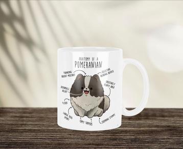 Pomeranian Anatomy mok beschikbaar voor biedingen