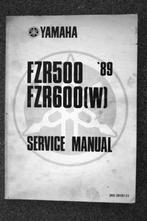 Yamaha FZR500 FZR600 1989 Service Manual, Motoren, Handleidingen en Instructieboekjes, Verzenden, Yamaha